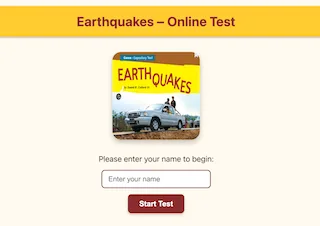 Earthquakes Test