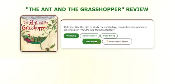 The Ant and the Grasshopper Review