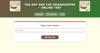 The Ant and the Grasshopper Test