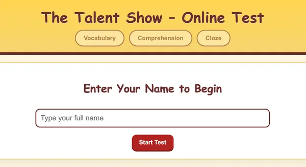 The Talent Show Test